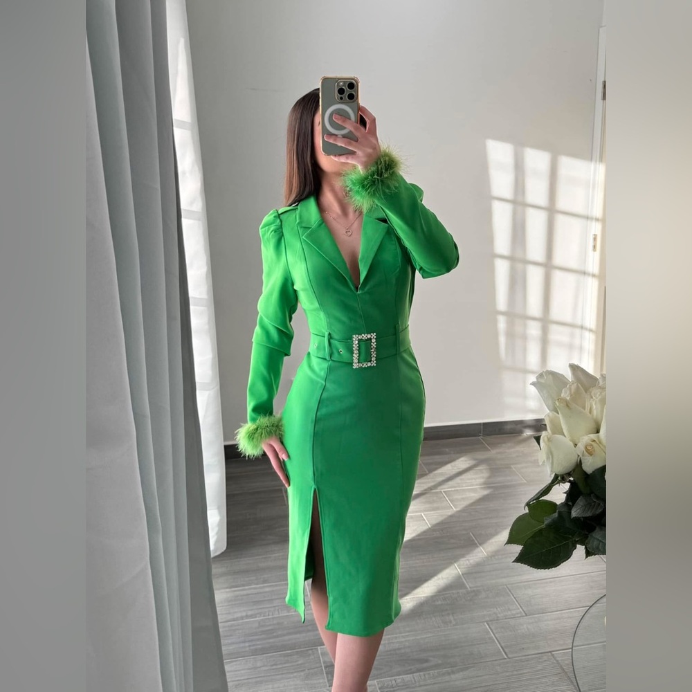Green Midi Dress